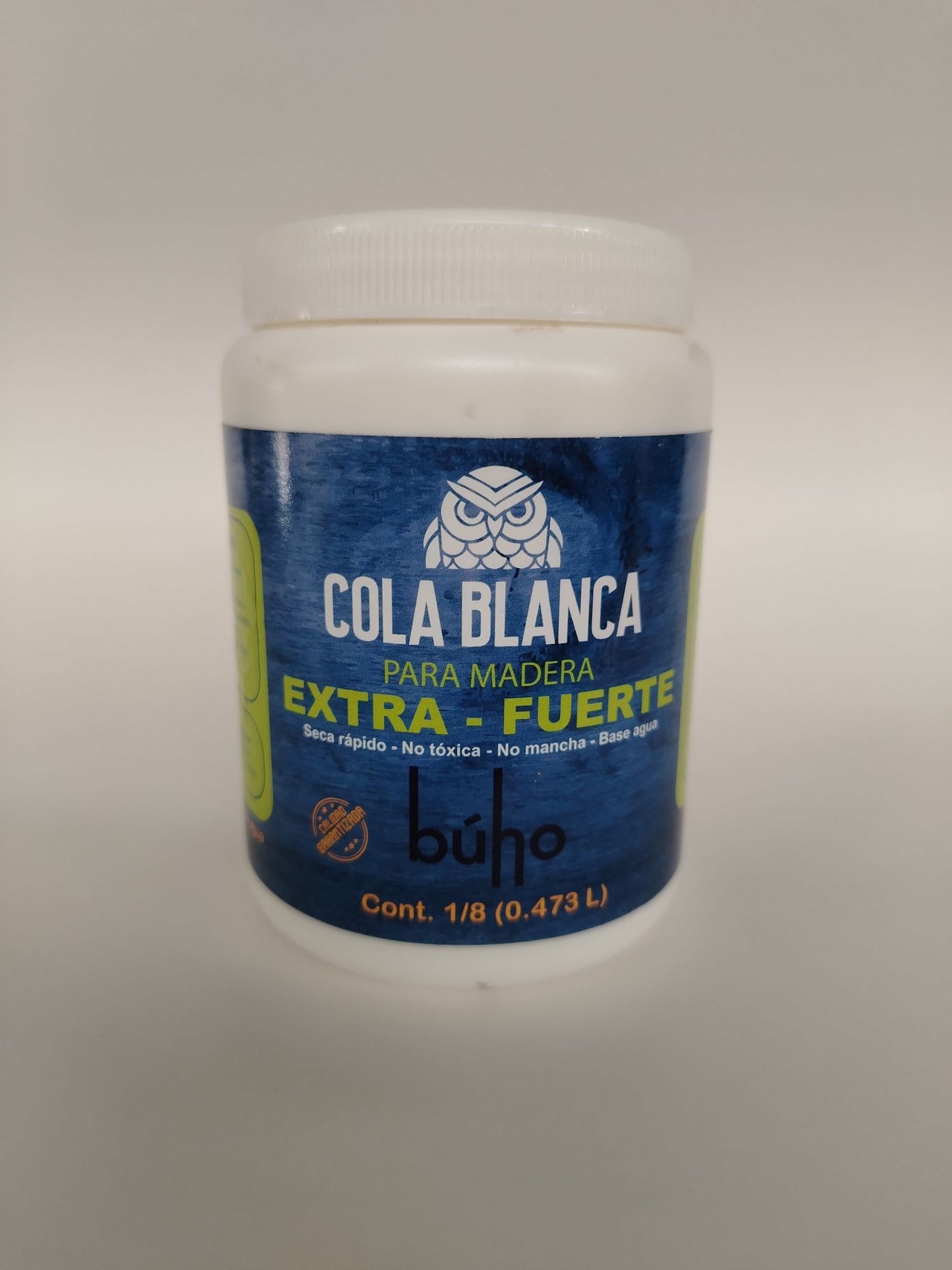 GOMA COLA BLANCA BUHO 1/8 (1/2 LT)