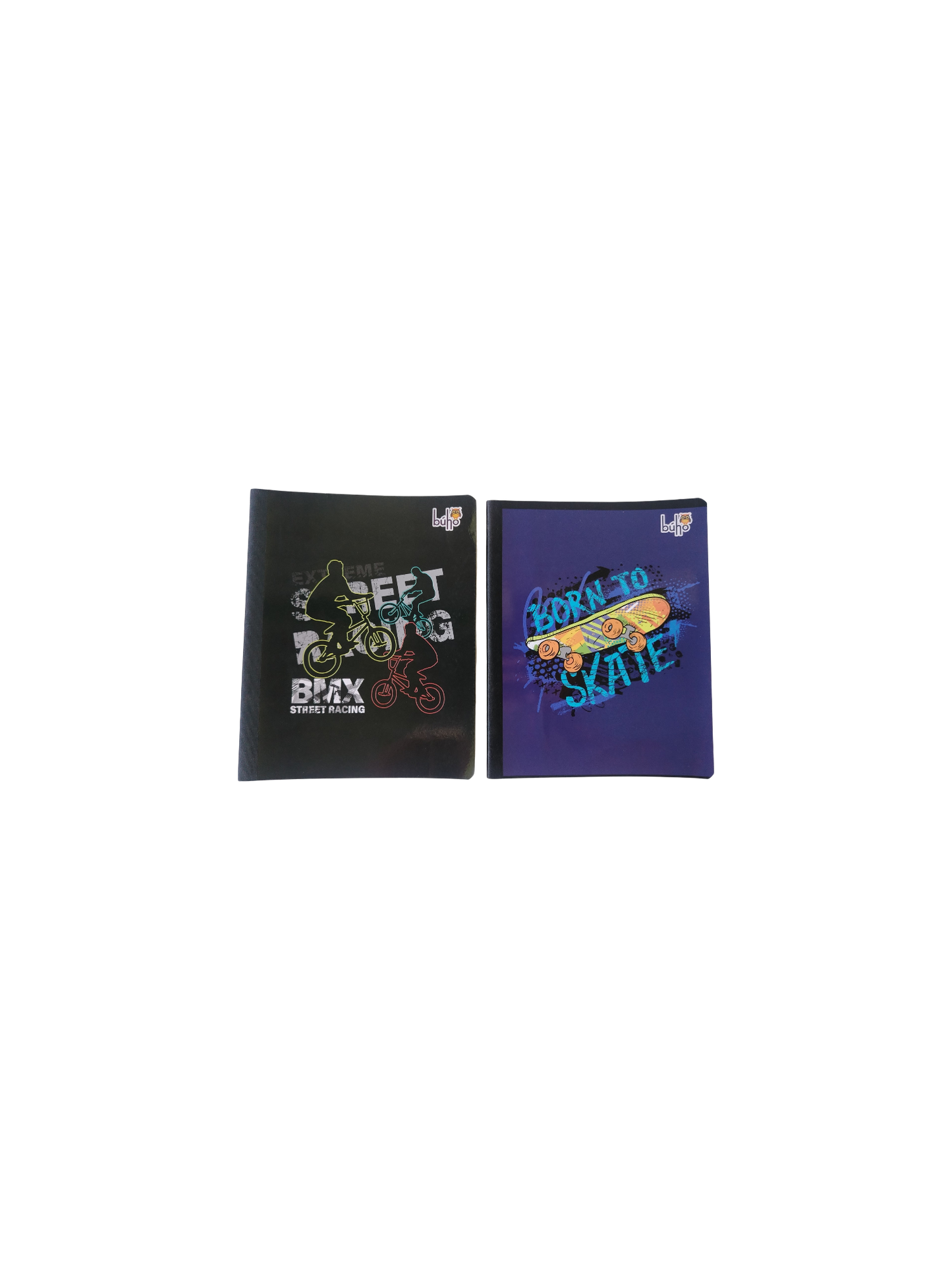 CUADERNO BUHO HOMBRE  50 HOJAS (19 X 24 CM)