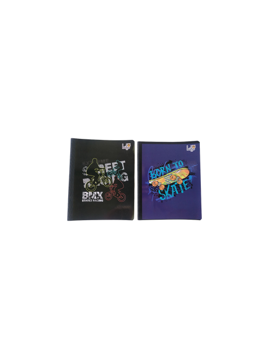CUADERNO BUHO HOMBRE  50 HOJAS (19 X 24 CM)