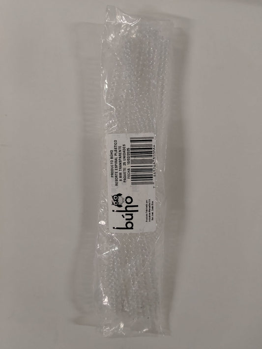 RESORTE ESP BUHO 5/16" 8MM TRANSP  25UND