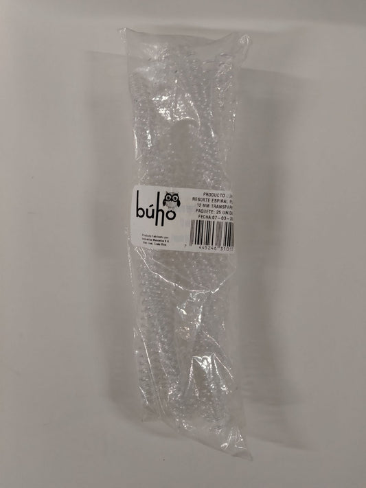 RESORTE ESP BUHO 15/32" 12MM TRANS(90H)