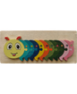 ROMPECABEZAS GUSANO MADERA 10 PIEZAS