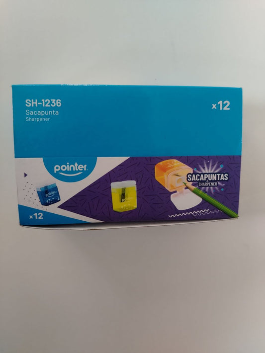 SACAPUNTAS POINTER 1 HUECO CON DEPOSITO