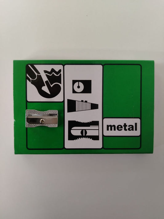 SACAPUNTAS METALICO 1 HUECO /24 UND