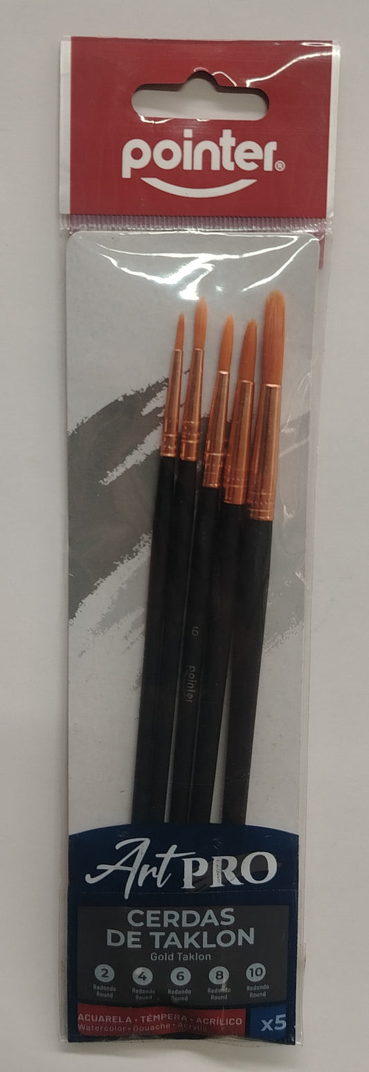 PINCEL REDONDO POINTER SET/5s