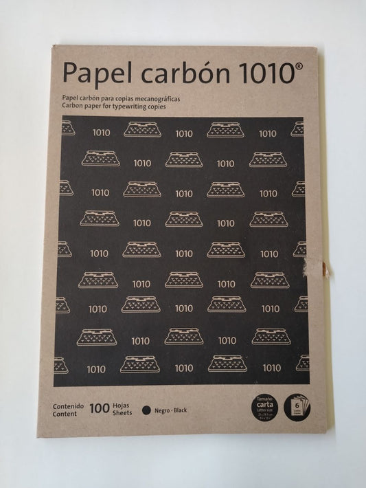 PAPEL CARBON PELIKAN 1010 T/CARTA NEGRO