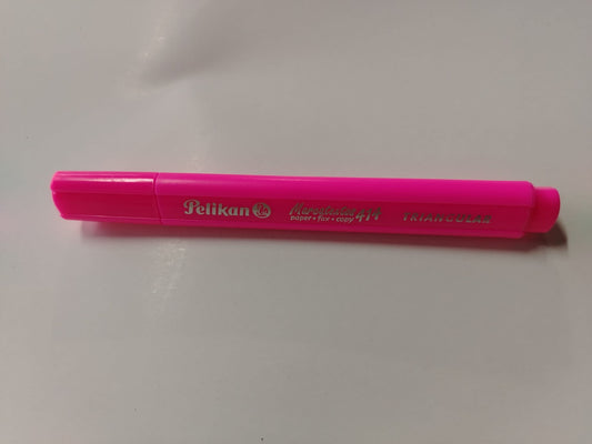 RESALTADOR PELIKAN 414 ROSADO TRIANGULAR