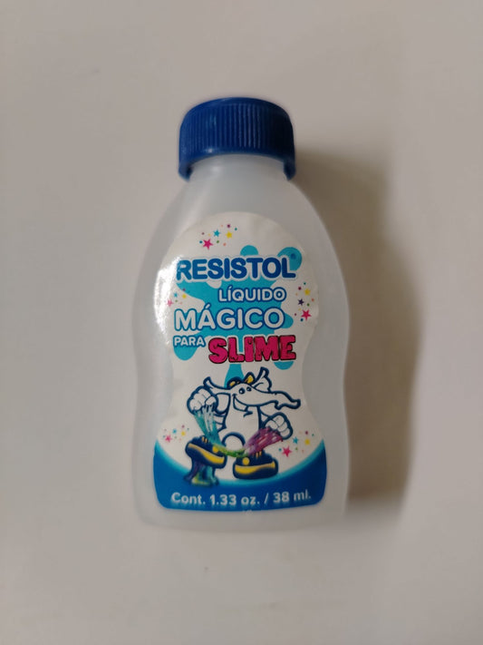 LIQUIDO MAGICO PARA SLIME RESISTOL 38ML