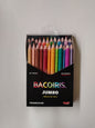 LAPIZ DE COLOR BACO 24 JUMBO LARGO