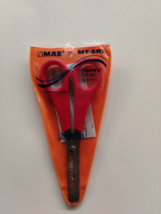 TIJERA MAE 5" Z MT 5RL PUNTA ROMA ZURDOS