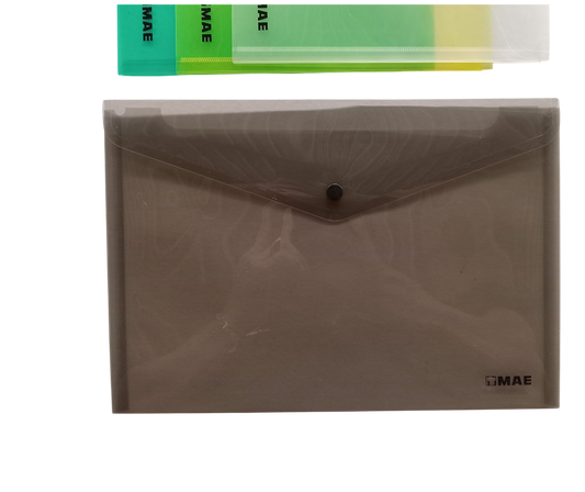 FOLDER PLASTICO T/CARTA HORIZONTAL MAE unid (5s)