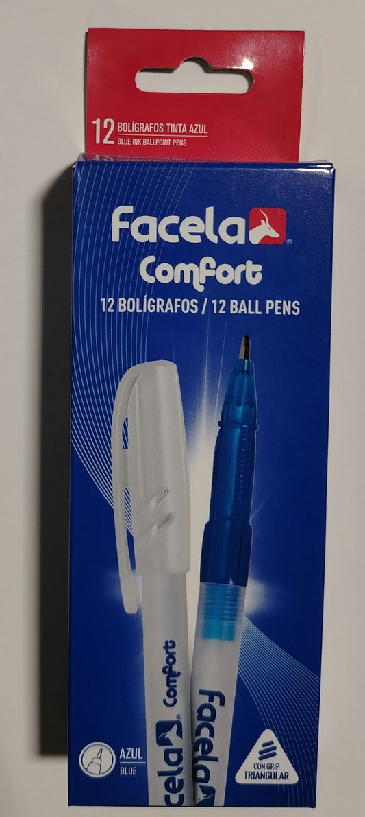 BOLIGRAFO FACELA COMFORT AZUL