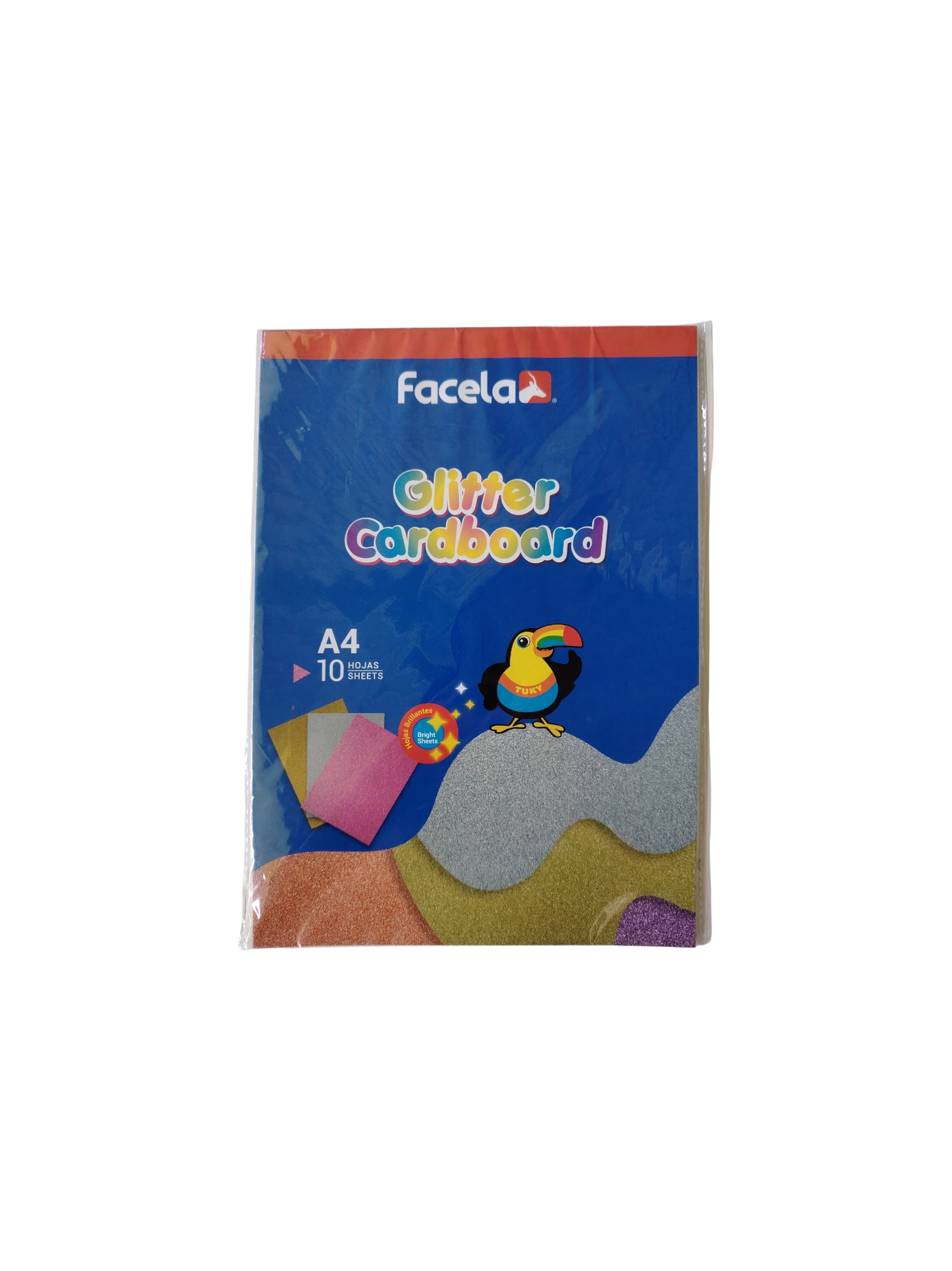 CARTULINA HOLOGRAPHIC FACELA T/CARTA (PAQ 10)