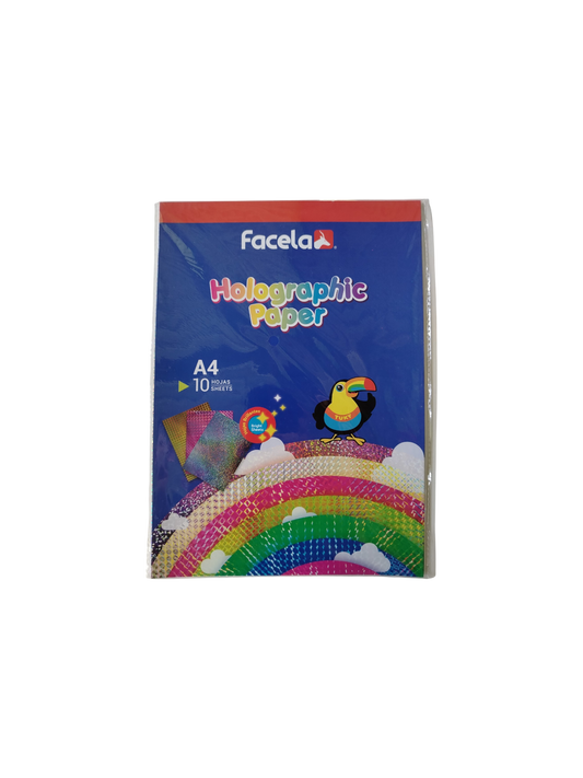 CARTULINA GLITTER FACELA T/CARTA (PAQ 10)