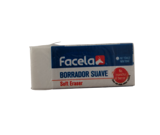 BORRADOR BLANCO FACELA SUAVE