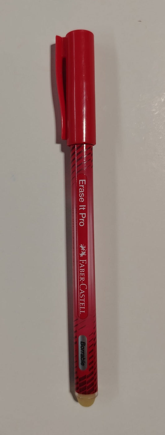 BOLIGRAFO FC BORRABLE ROJO 1s