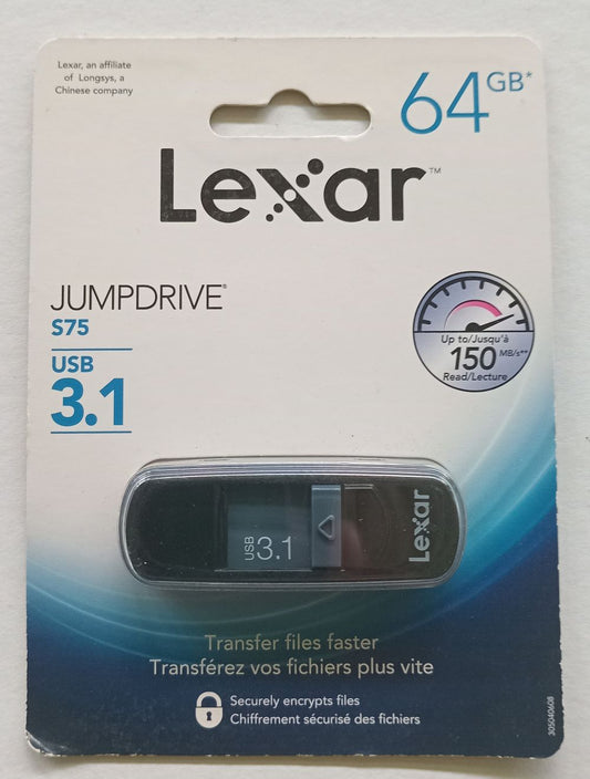 LLAVE MAYA LEXAR 3.1 64GB