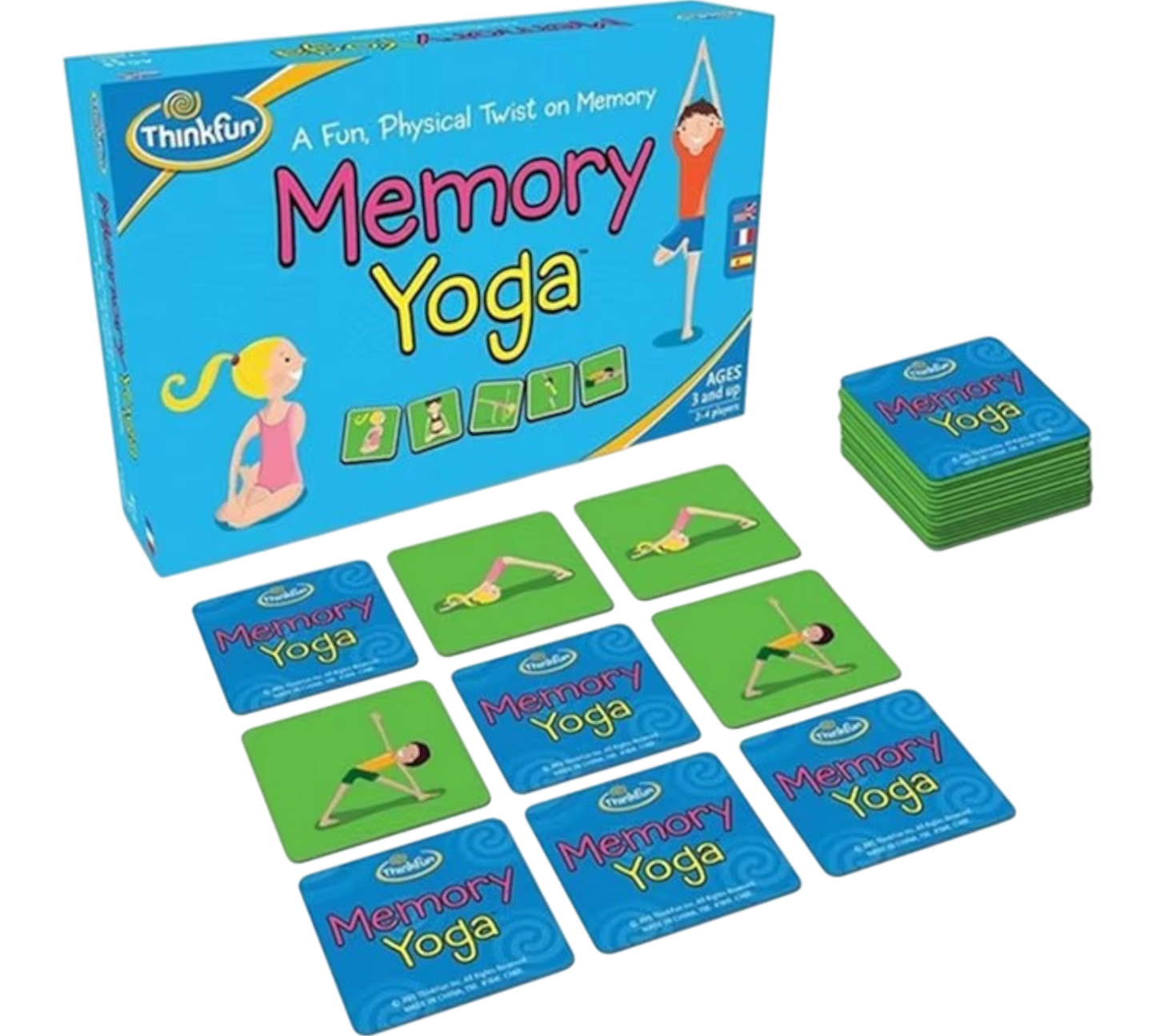 JUEGO DE MEMORIA YOGA 36 CARTAS