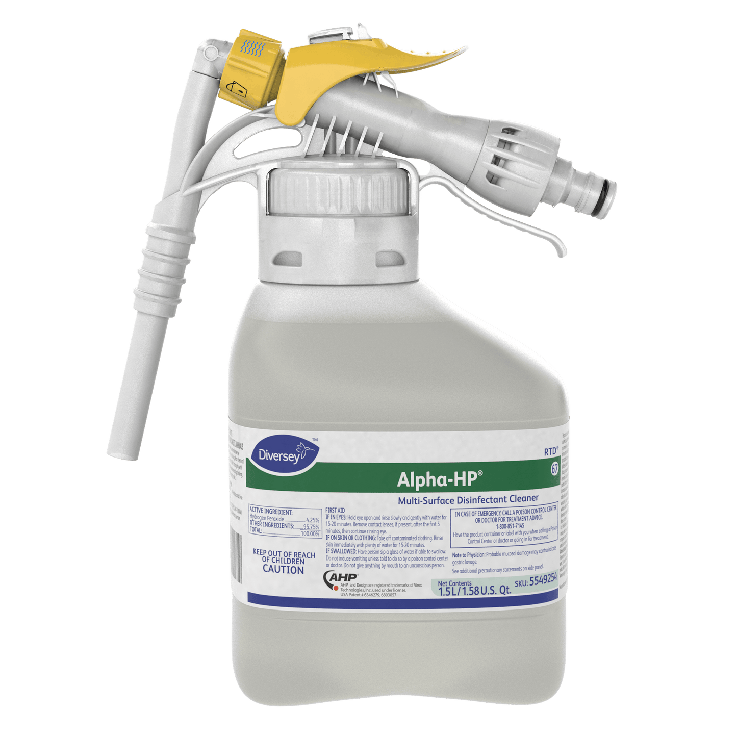 ALPHA HP DESINFEC 2X1.5L JFLEX und (5549254)