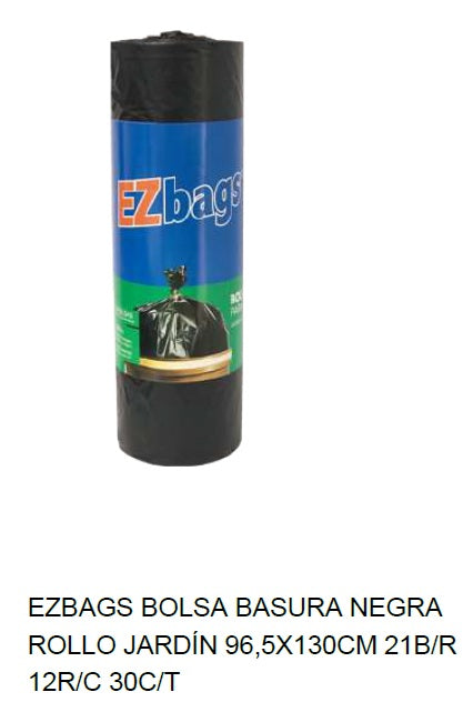 BOLSA ROLLO BASURA JARDIN 21 UND