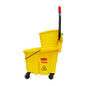 CARRITO ESCURRIDOR RUBBERMAID 33LT AMARILLO