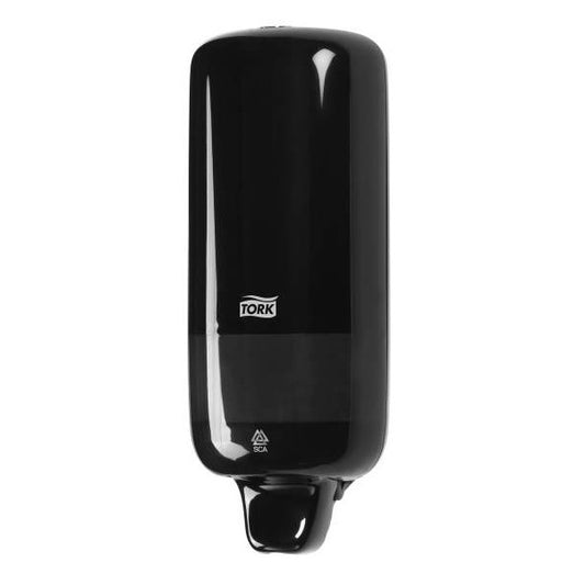 DISPENSADOR TORK JABON PARA MANOS NEGRO 12s