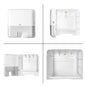 DISPENSADOR TORK TOALLA INTERFOLIADA MINI BLANCO