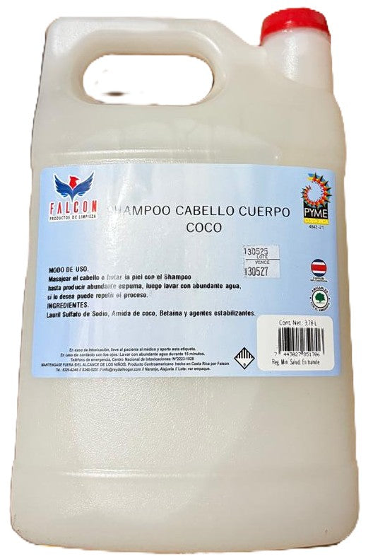 SHAMPOO CABELLO CUERPO RH COCO GL