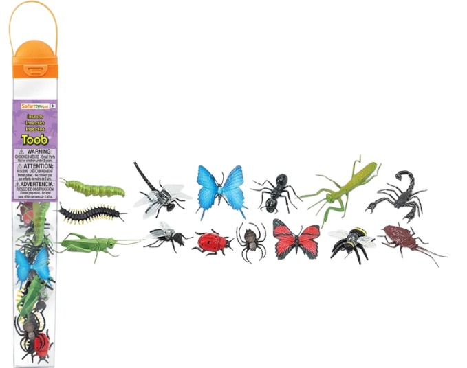 DIDACTICO TUBO DE REPLICAS ANIMALES SAFARI LTD