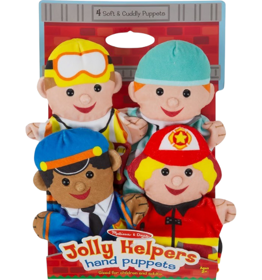 MELISSA & DOUG TITERES DE MANO PROFESIONES X4