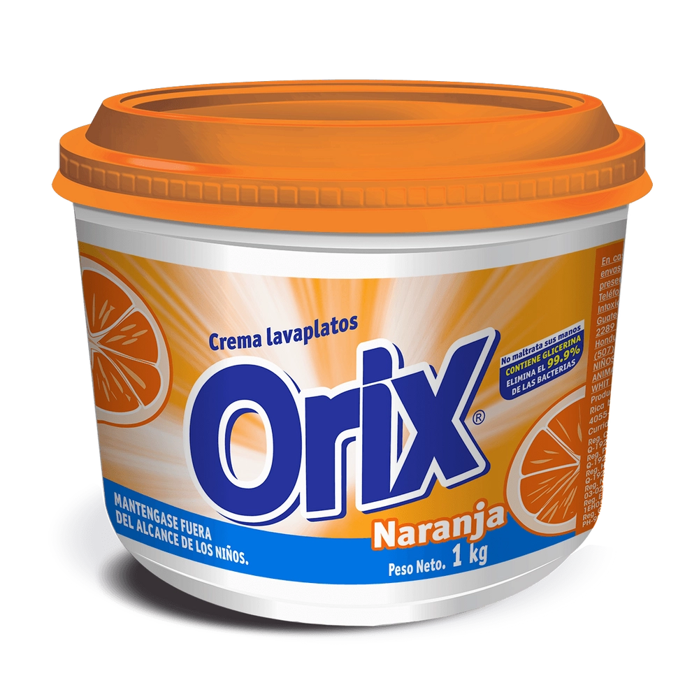 LAVAPLATOS ORIX NARANJA KG