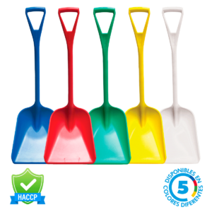 PALA SANITARIA DE PLASTICO CHICA BLANCA 9801W