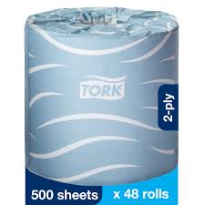 PAPEL HIGIENICO TORK ROLLITO ADVANCE 48x1S 500DP 70014834/70014835
