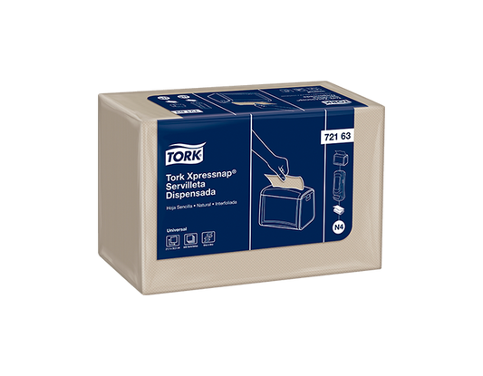 SERVILLETA TORK NAPK TORRE XPRESSNAP UNIVERSAL NATURAL 250HS 24s 72912400