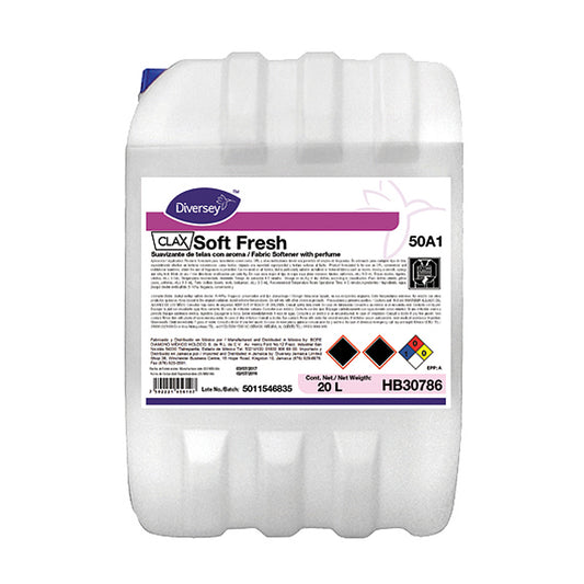 SUAVIZANTE CLAX SOFT FRESH 50A1 50L