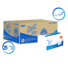 TOALLA INTERFOLEADA KC AIRFLEX MF SCOTT BLANCO 1P 25X150