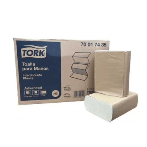 TOALLA INTERFOLIADA TORK ADVANCE 12x250s DP 70017435