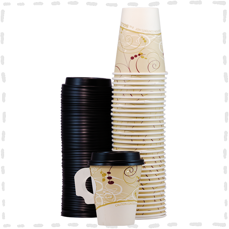 VASO PARA CAFE 8 ONZAS 25 UNDS SIN TAPA  DVC0401